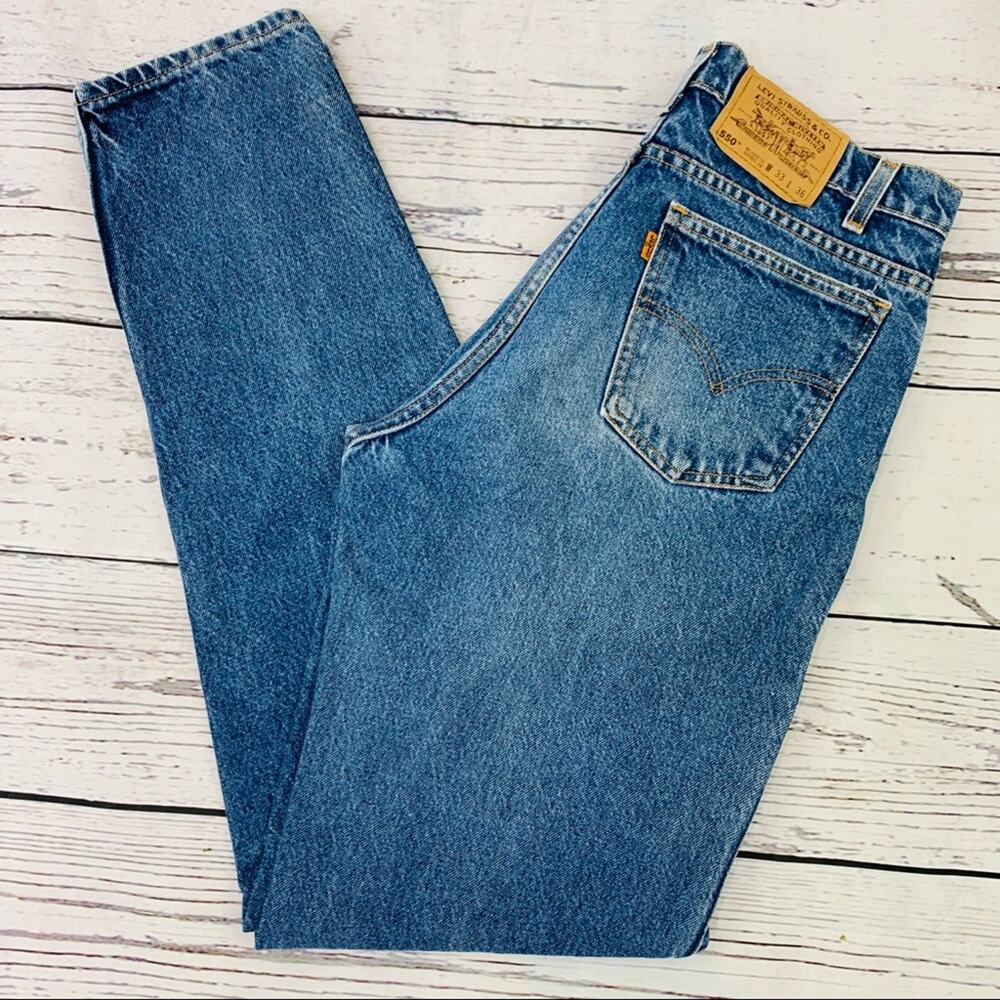 Levi’s orange tab relaxed fit tapered leg jeans